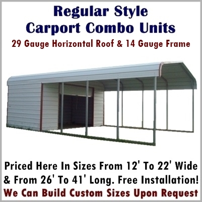 Carport Shed Combo Plans PDF Woodworking