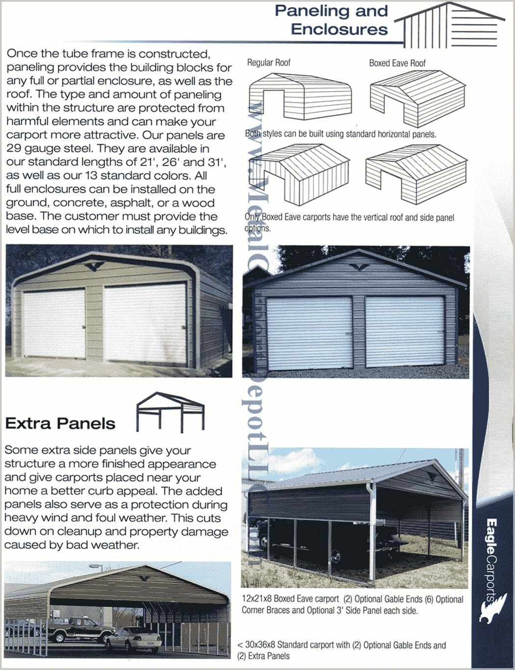 Paneling and Enclosure Information